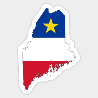 Acadian Maine Sticker